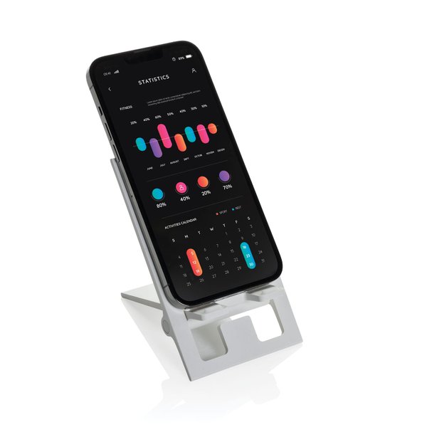 Складная подставка для телефона SnapStand из переработанного пластика RCS - Складная подставка для телефона SnapStand из переработанного пластика RCS
