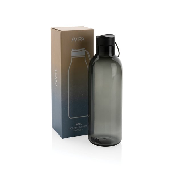 Бутылка для воды Avira Atik из rPET RCS, 1 л - Бутылка для воды Avira Atik из rPET RCS, 1 л