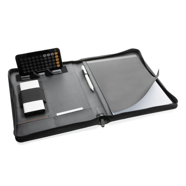 Органайзер Deluxe Tech из rPU RCS на молнии, А4 - Органайзер Deluxe Tech из rPU RCS на молнии, А4