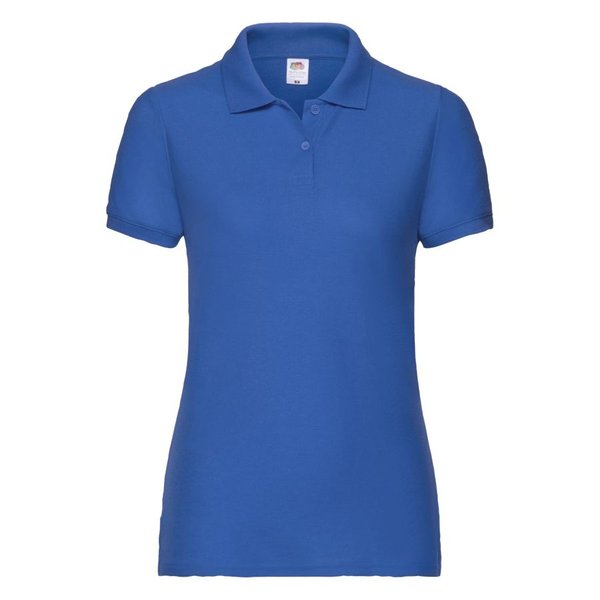 Поло женское 65/35 POLO LADY-FIT 180 - Поло "Lady-Fit 65/35 Polo", ярко-синий_L, 65% п/э, 35% х/б, 180 г/м2
