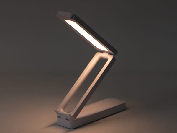 Складывающаяся настольная лампа с беспроводной зарядкой «Lightfold», 10 Вт - Складывающаяся настольная лампа с беспроводной зарядкой «Lightfold», 10 Вт