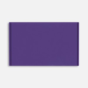 лейбл из пвх dzeta, xl, фиолетовый