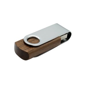 флешка twist wood 16 гб wooden color