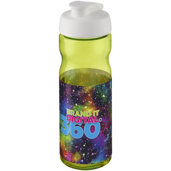 Спортивная бутылка H2O Active® Base 650 мл с откидной крышкой - Спортивная бутылка H2O Active® Base 650 мл с откидной крышкой