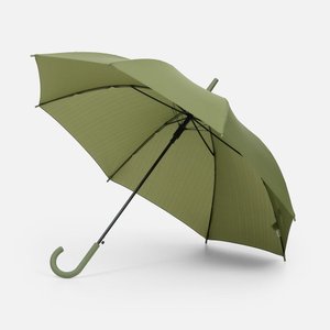 зонт-трость jolly brolly, зеленый (хаки)
