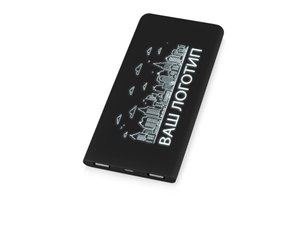 внешний аккумулятор с подсветкой логотипа «faros», soft-touch, 4000 mah