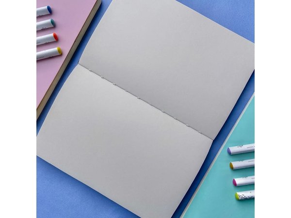 Скетчбук А5 «Sketch & Art» 100 г/м2, soft-touch - Скетчбук А5 «Sketch & Art» 100 г/м2, soft-touch