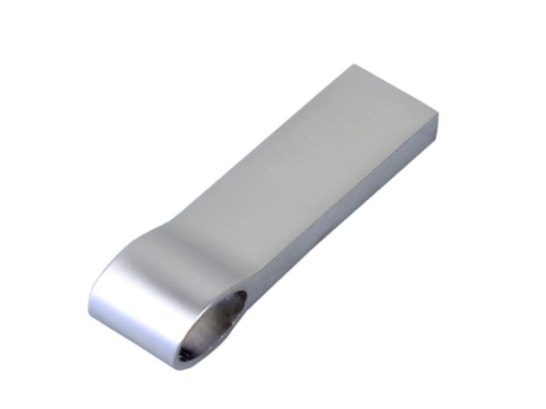 USB 3.0-флешка на 16 Гб с мини чипом и боковым отверстием для цепочки - USB 3.0-флешка на 16 Гб с мини чипом и боковым отверстием для цепочки