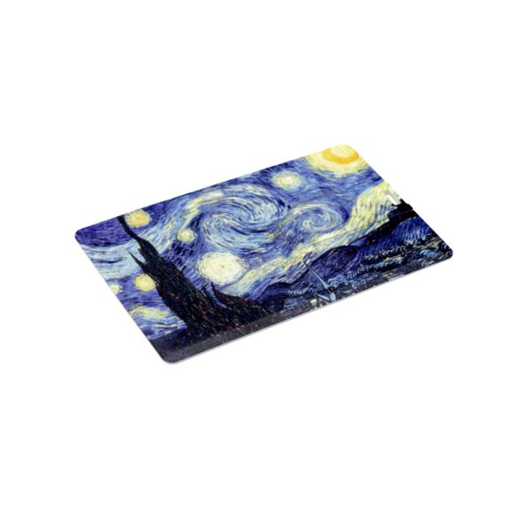 Флешка Card 16 Гб, белая - Флешка Card 16 Гб, белая