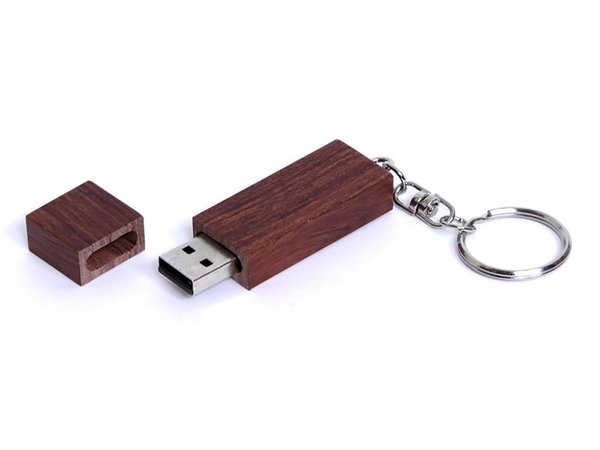 USB 2.0- флешка на 64 Гб прямоугольная форма, колпачок с магнитом - USB 2.0- флешка на 64 Гб прямоугольная форма, колпачок с магнитом