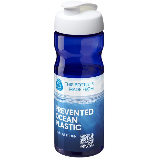 Спортивная бутылка H2O Active® Eco Base 650 мл с откидной крышкой - Спортивная бутылка H2O Active® Eco Base 650 мл с откидной крышкой