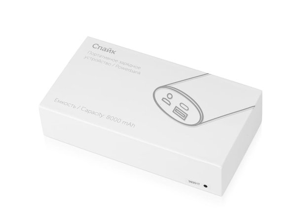Внешний аккумулятор «Спайк», 8000 mAh - Внешний аккумулятор «Спайк», 8000 mAh