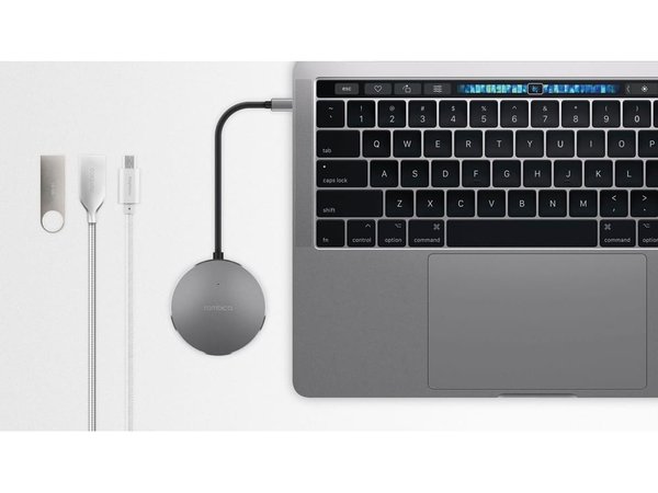 Хаб USB Type-C Hub Metal - Хаб USB Type-C Hub Metal