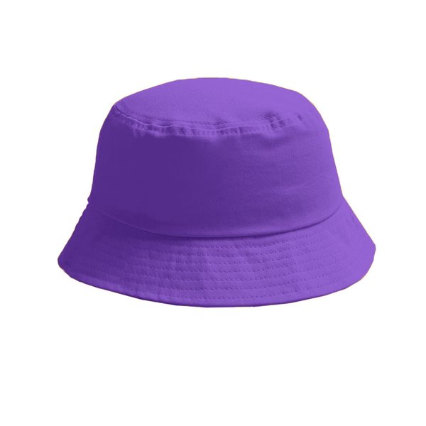 Хлопковая панама BRIM 250 - Панама BRIM, фиолетовый, 100% хлопок, твил, 250 г/м2