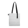 Шоппер Superbag Bubble, стёганый, без застёжки (белый с черным)
