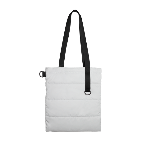 Шоппер Superbag Bubble, стёганый, без застёжки - Шоппер Superbag Bubble, стёганый, без застёжки (белый с черным)