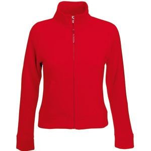 Толстовка женская LADY-FIT SWEAT JACKET 280 - Толстовка "Lady-Fit Sweat Jacket", красный_XL, 75% х/б, 25% п/э, 280 г/м2