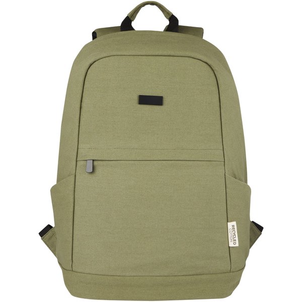 Рюкзак для ноутбука Joey 15.6" из переработанного холста GRS с защитой от краж, 18 литров - Рюкзак для ноутбука Joey 15.6" из переработанного холста GRS с защитой от краж, 18 литров