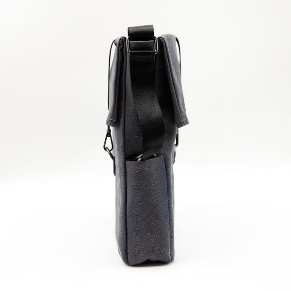 Шоппер Superbag Companion, с тремя отделениями, боковым креплением (карабин) и карманом - Шоппер Superbag Companion, с тремя отделениями, боковым креплением (карабин) и карманом (серый с черным)