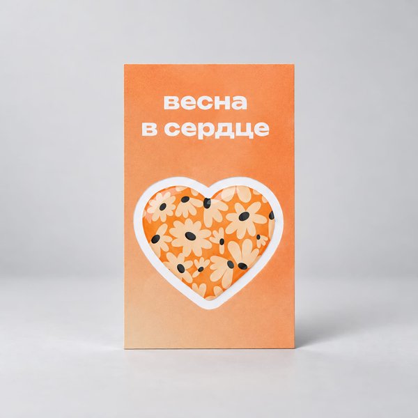 Стикер-открытка из смолы - Стикер-открытка из смолы