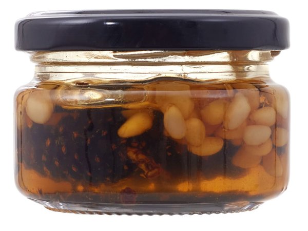 Мед с сосновыми шишками и кедровыми орехами - Мед с сосновыми шишками и кедровыми орехами
