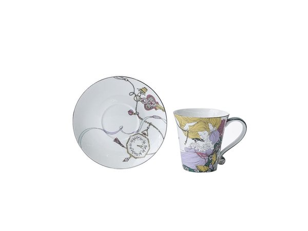 Набор чашка и блюдце «TEA SET ALICE» - Набор чашка и блюдце «TEA SET ALICE»
