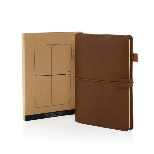 Многофункциональный блокнот Daily Notes Binder 3 в 1 в обложке из PU, А5 - Многофункциональный блокнот Daily Notes Binder 3 в 1 в обложке из PU, А5