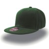 Бейсболка "SNAP BACK", 6 клиньев, пластик. застежка, зеленый,100% п/э,100% х/б, 400 гр/м2