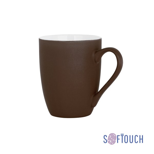 Кружка "Trend", покрытие soft touch - Кружка "Trend", покрытие soft touch коричневый
