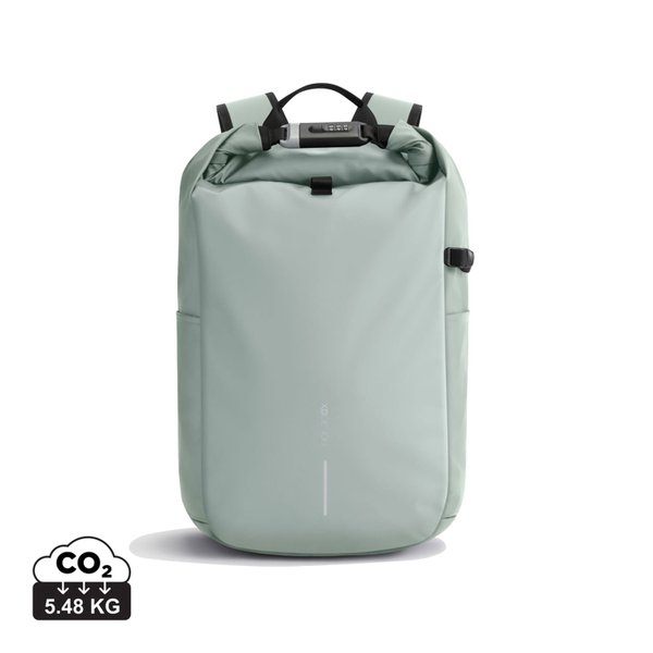 Антикражный рюкзак Urban Roll-top - Антикражный рюкзак Urban Roll-top, зеленый