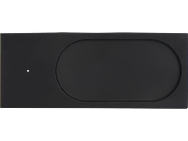 Беспроводное настольное зарядное устройство «Glide» с подсветкой, soft-touch - Беспроводное настольное зарядное устройство «Glide» с подсветкой, soft-touch