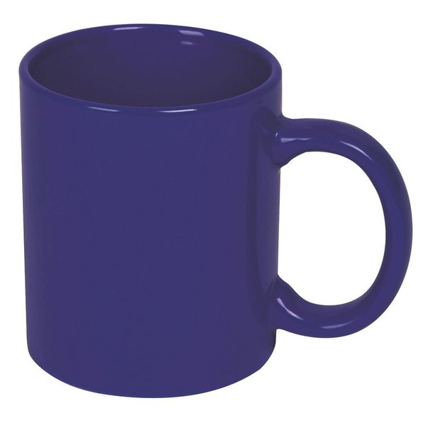 Кружка BASIC - Кружка BASIC, 320мл, синий, тонкая керамика