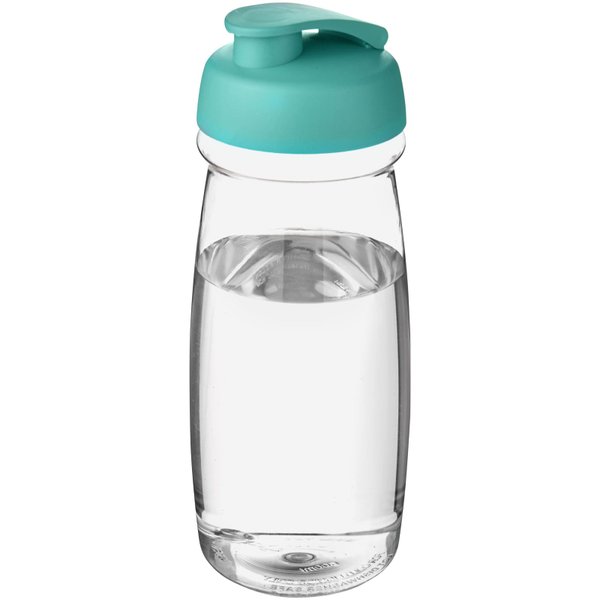 Спортивная бутылка H2O Active® Pulse 600 мл с откидной крышкой - Спортивная бутылка H2O Active® Pulse 600 мл с откидной крышкой
