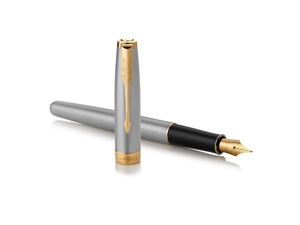 Ручка перьевая Parker «Sonnet Core Stainless Steel GT» - Ручка перьевая Parker «Sonnet Core Stainless Steel GT»