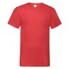 Футболка "Valueweight V-Neck T", красный_S, 100% х/б, 165г/м2