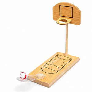 настольная игра мини-баскетбол win shot, бежевый