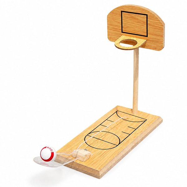 Настольная игра мини-баскетбол Win Shot, бежевый - Настольная игра мини-баскетбол Win Shot, бежевый
