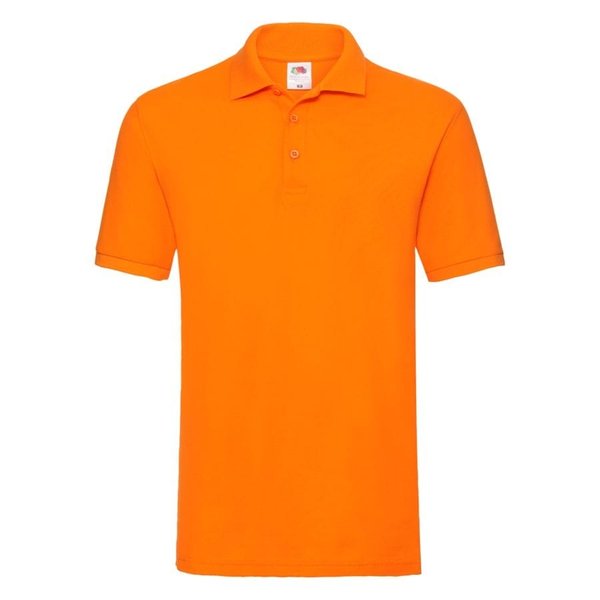 Поло мужское PREMIUM POLO 180 - Поло "Premium Polo", оранжевый_M, 100% х/б, 180 г/м2
