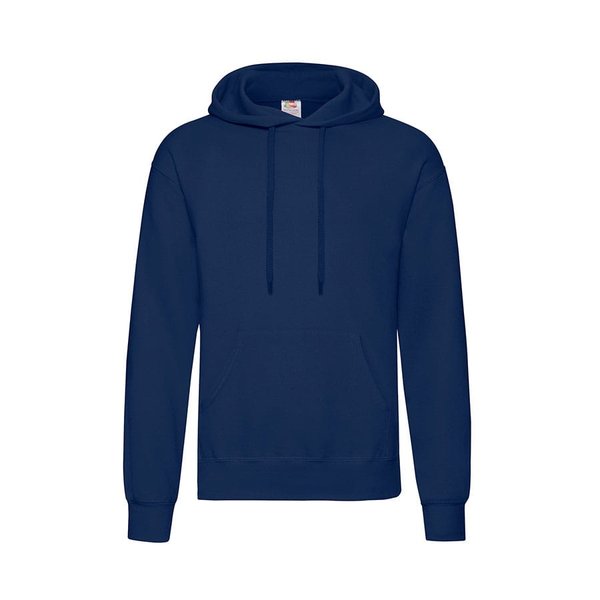 Толстовка с начесом CLASSIC HOODED SWEAT 280 - Толстовка "Classic Hooded Sweet", темно-синий_4XL, 80% х/б, 20% п/э, 280 г/м2