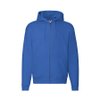 Толстовка "PREMIUM HOODED SWEAT JACKET", ярко-синий_M, 70% х/б, 30% п/э, 280 г/м2