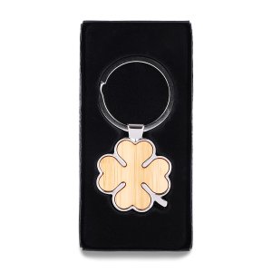 брелок bray clover, коричневый