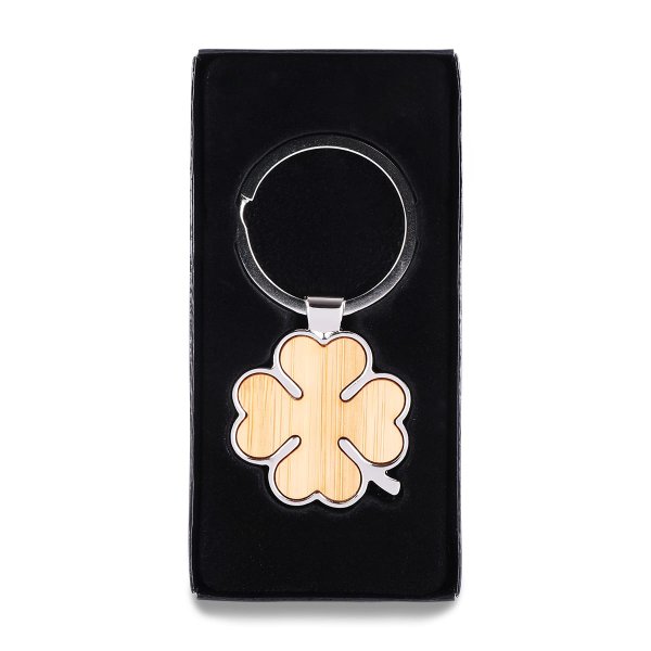 Брелок Bray Clover, коричневый - Брелок Bray Clover, коричневый