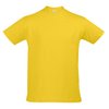 Футболка "First" 150 г/м2, 100% хлопок, жёлтый_L