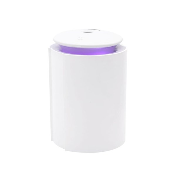 Светодиодный USB увлажнитель Foggy с подсветкой, белый - Светодиодный USB увлажнитель Foggy с подсветкой, белый