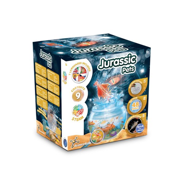 Jurassic Pets Kit III. Дидактическая игра поставляется с подарочным пакетом из крафт-бумаги (90 г/м²) - Jurassic Pets Kit III. Дидактическая игра поставляется с подарочным пакетом из крафт-бумаги (90 г/м²)