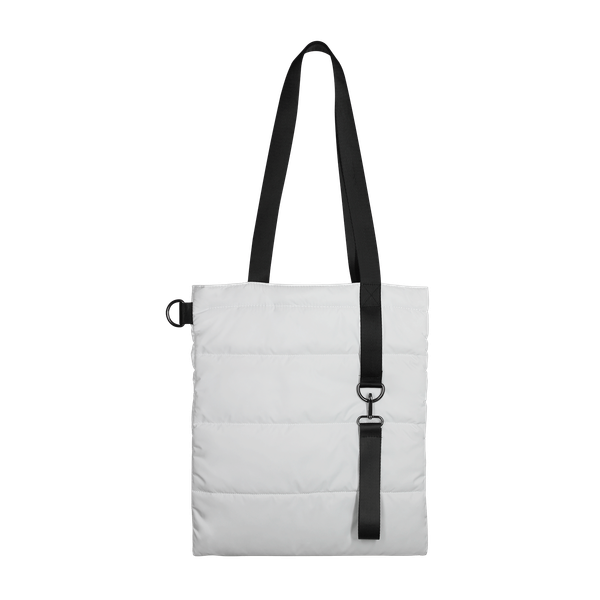 Шоппер Superbag Bubble, стёганый, без застёжки - Шоппер Superbag Bubble, стёганый, без застёжки (белый с черным)