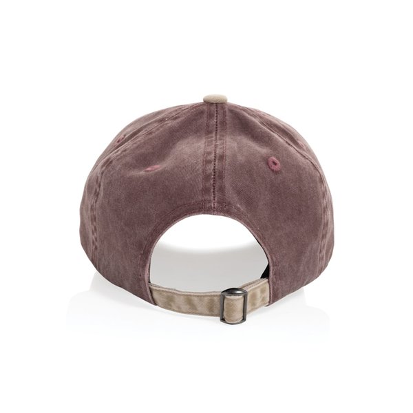 Бейсболка BEAU AWARE™ из двухцветной хлопковой саржи, 6 клиньев, 270 г/м² - Бейсболка BEAU AWARE™ из двухцветной хлопковой саржи, 6 клиньев, 270 г/м²