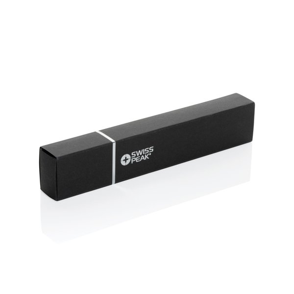 Ручка с двойным наконечником Swiss Peak Storm из переработанного алюминия RCS - Ручка с двойным наконечником Swiss Peak Storm из переработанного алюминия RCS