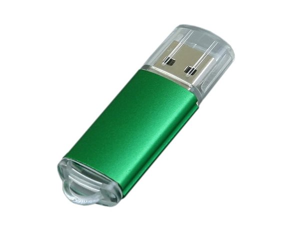 USB 2.0- флешка на 64 Гб с прозрачным колпачком - USB 2.0- флешка на 64 Гб с прозрачным колпачком