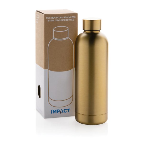 Термобутылка Impact из переработанной нержавеющей стали RCS, 500 мл - Термобутылка Impact из переработанной нержавеющей стали RCS, 500 мл